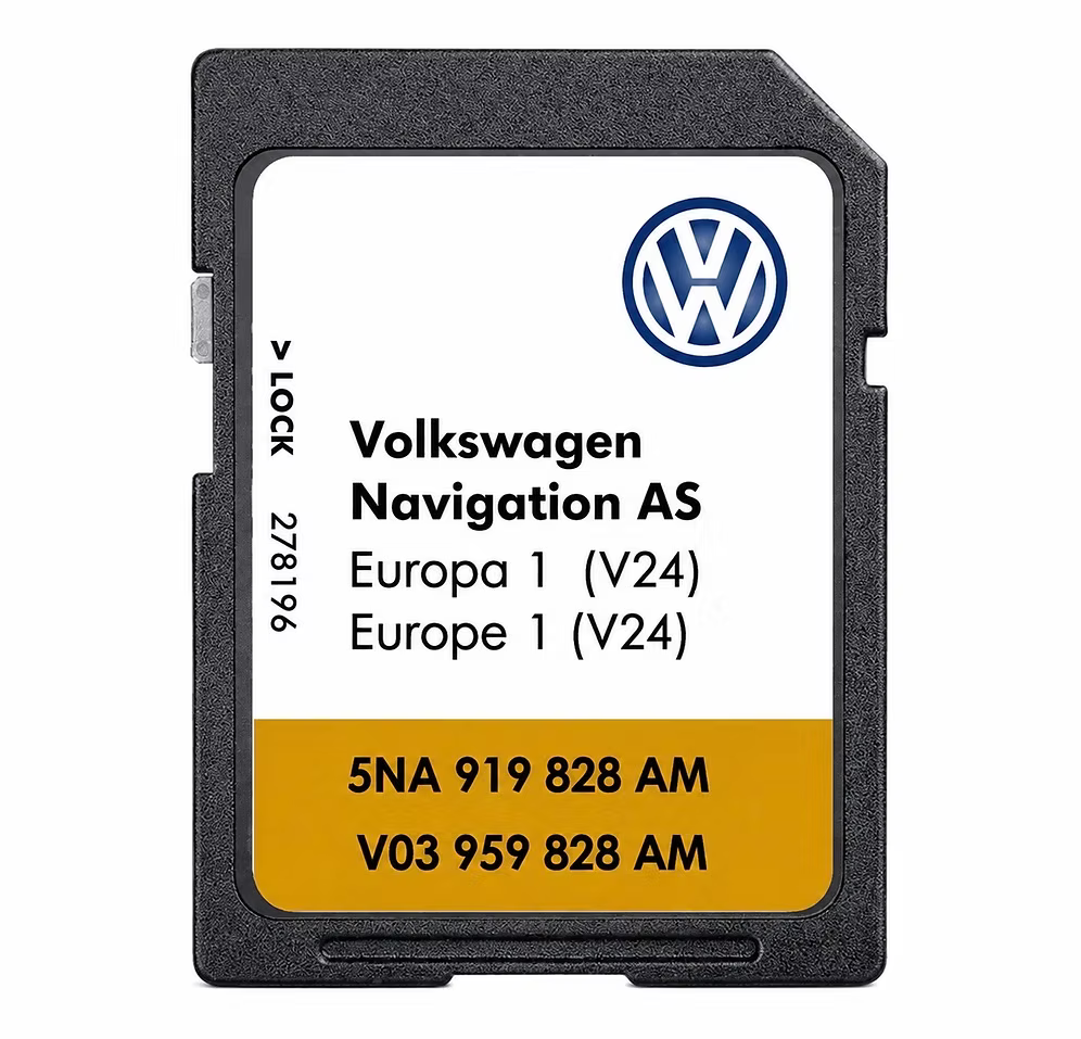 Volkswagen V24 (AS) 2027 Navigation SD Card 5NA 919 282 AM