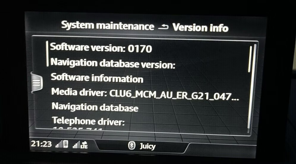 Audi MIB-HS Sat Nav Map SD Card