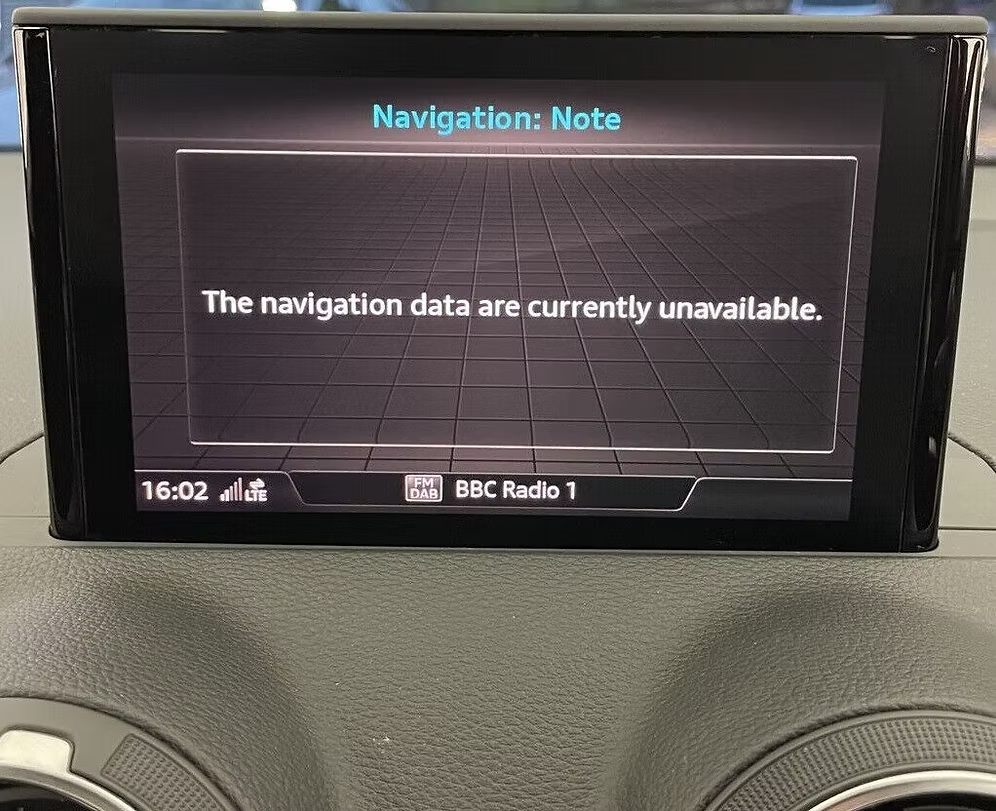 Audi MIB-HS Sat Nav Map SD Card