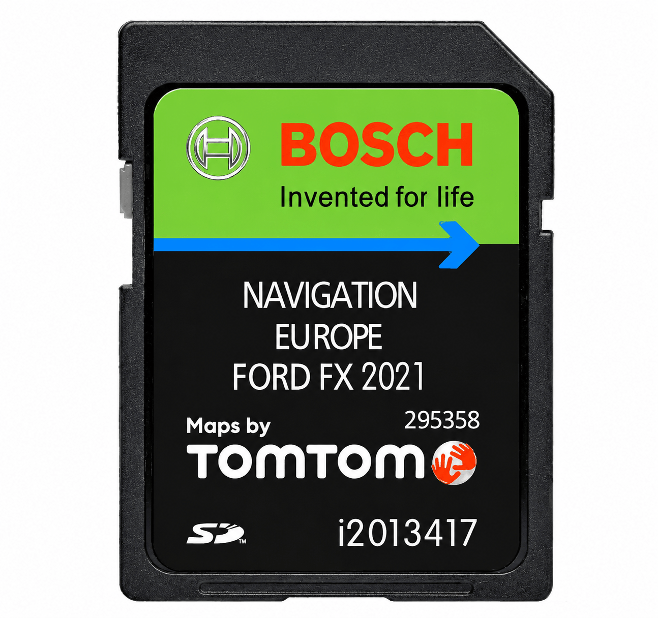 Ford FX SD Card Navigation GPS Map Sat Nav Map UK + Europe - SatNavHub