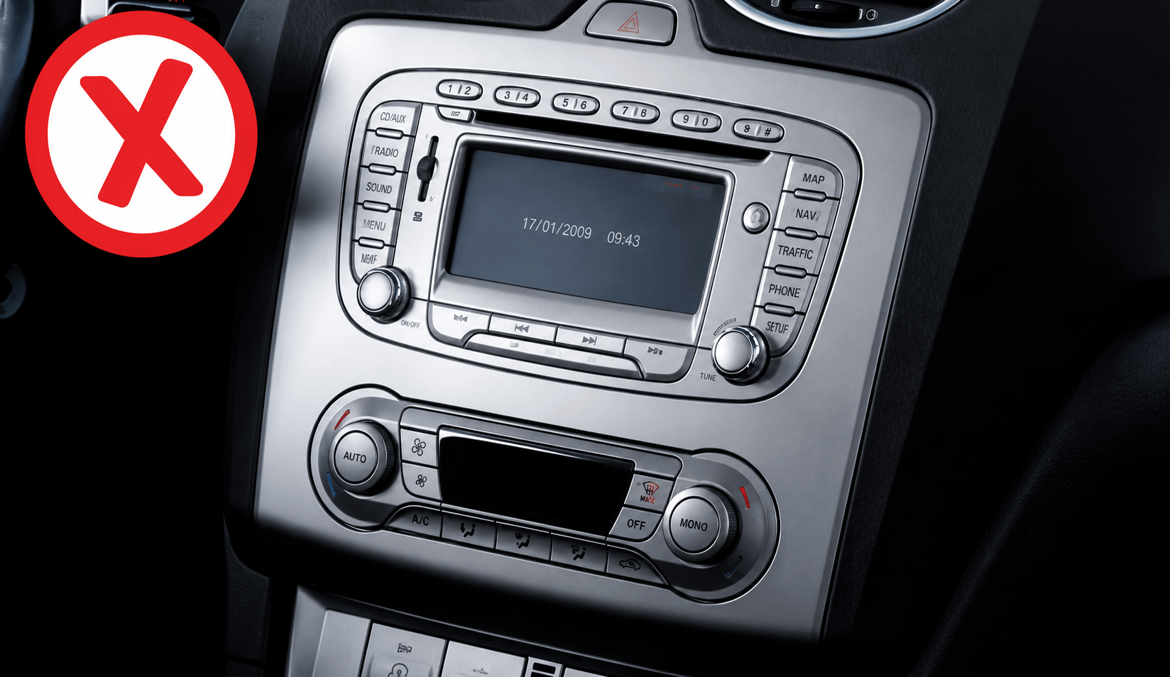 Ford MFD SD Card Navigation GPS Map 2022 UK Europe - SatNavHub