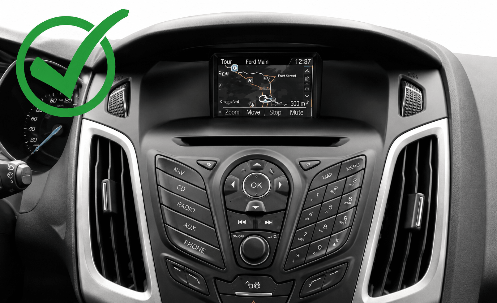 Ford MFD SD Card Navigation GPS Map 2022 UK Europe - SatNavHub