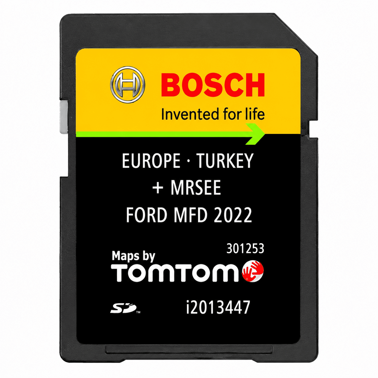 Ford MFD SD Card Navigation GPS Map 2022 UK Europe - SatNavHub