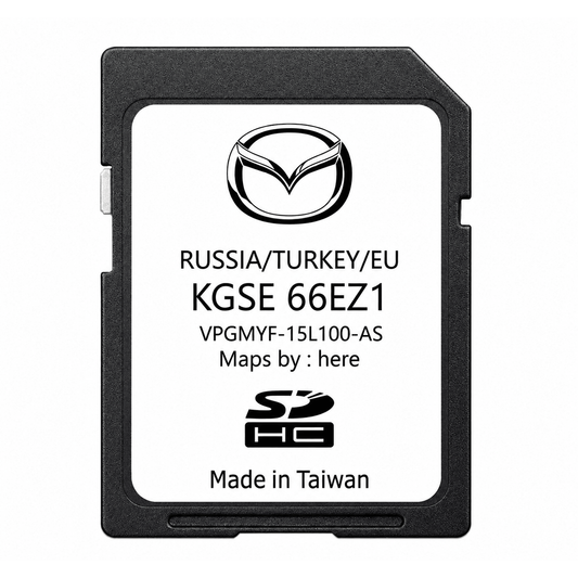 MAZDA 2025 Navigation SD Card KGSE66EZ1 - SatNavHub