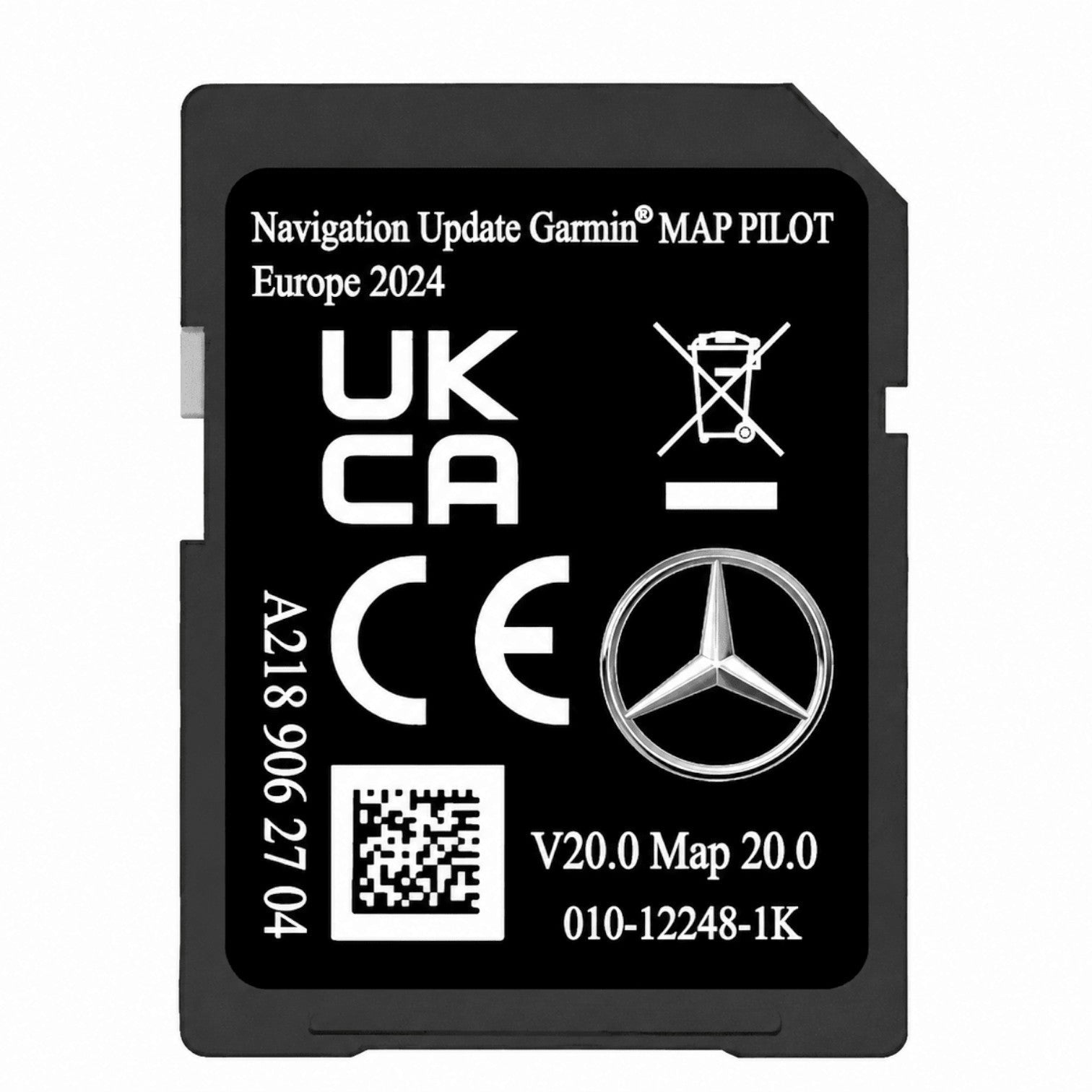 Mercedes Garmin MAP PILOT Navigation SD Card V20 A2189062704 NTG5 - SatNavHub