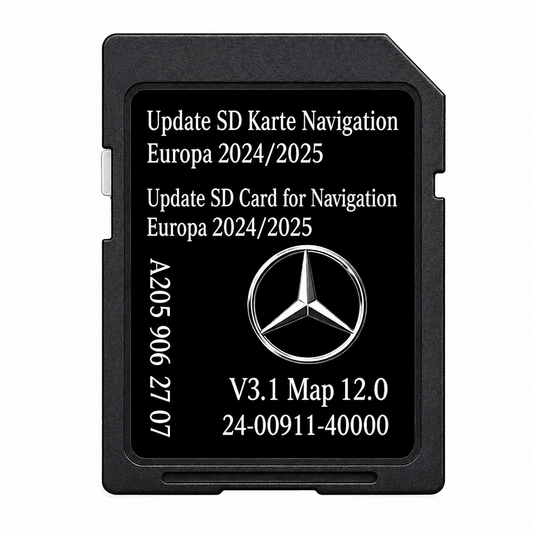 Mercedes NTG5.5 Audio 20 Sat Nav SD Card Map Update – A2059062707 - SatNavHub