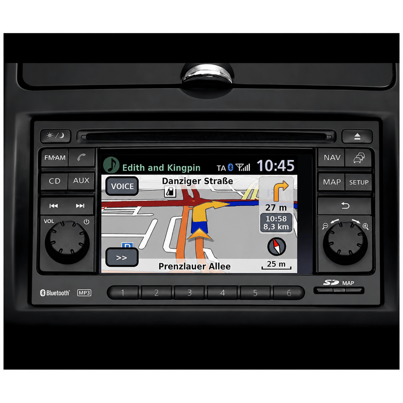 Nissan Connect 1 V12 SD Card Navigation Map Update UK & Europe - SatNavHub