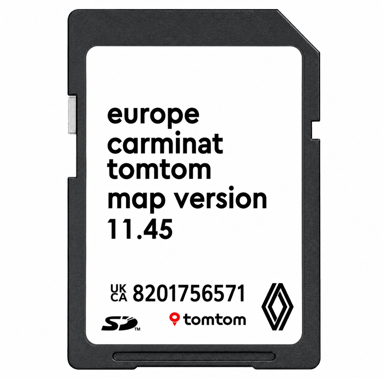 Renault TomTom Carminat Navigation SD Card 11.45 - SatNavHub