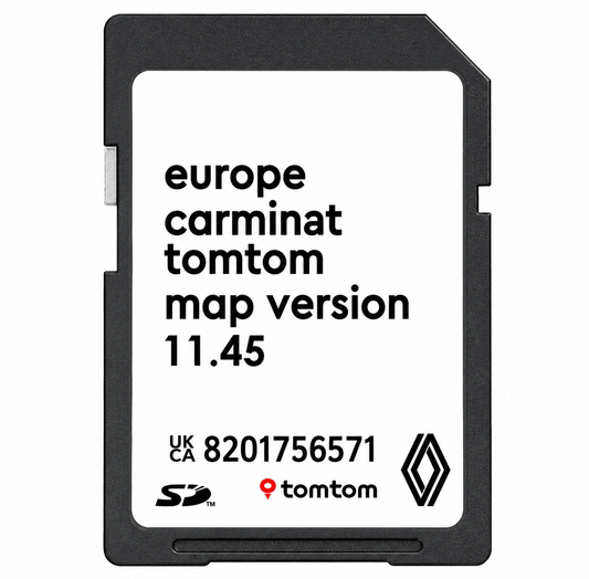 Renault TomTom Carminat Navigation SD Card 11.45 - SatNavHub
