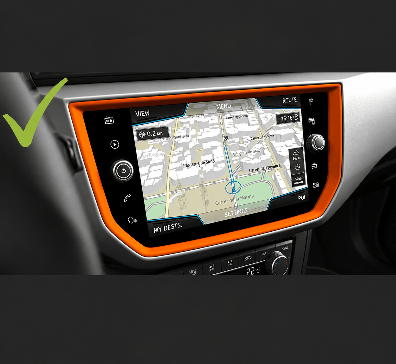 SEAT Navigation AS Europe V22 SD Card Map Update | Latest Maps UK & Europe - SatNavHub