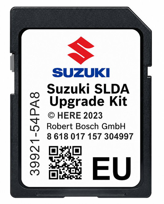 Suzuki SLDA 39921 - 54PA8 Sat Nav SD Card UK & Europe 2023 Navigation Map Update - SatNavHub