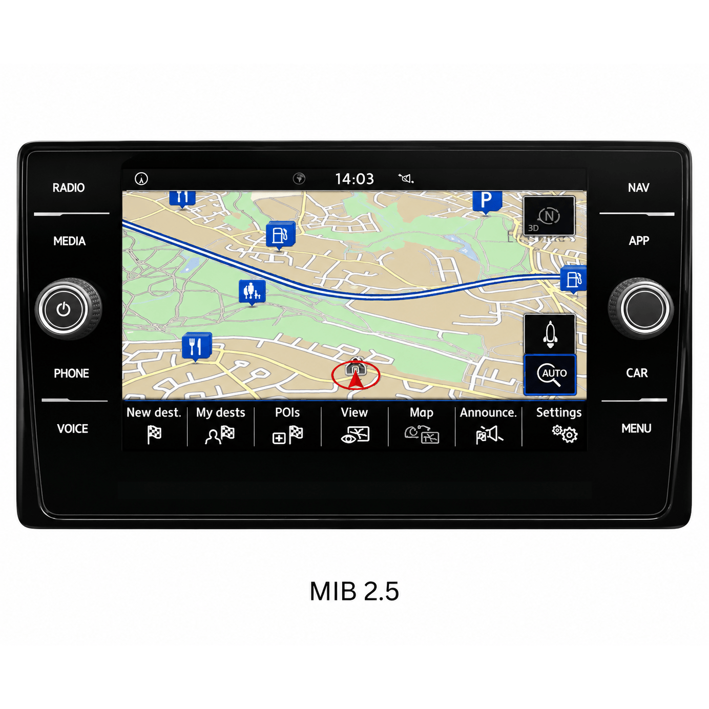 Volkswagen V23 (AS) 2026/27 Navigation SD Card 5NA 919 866 NA - SatNavHub
