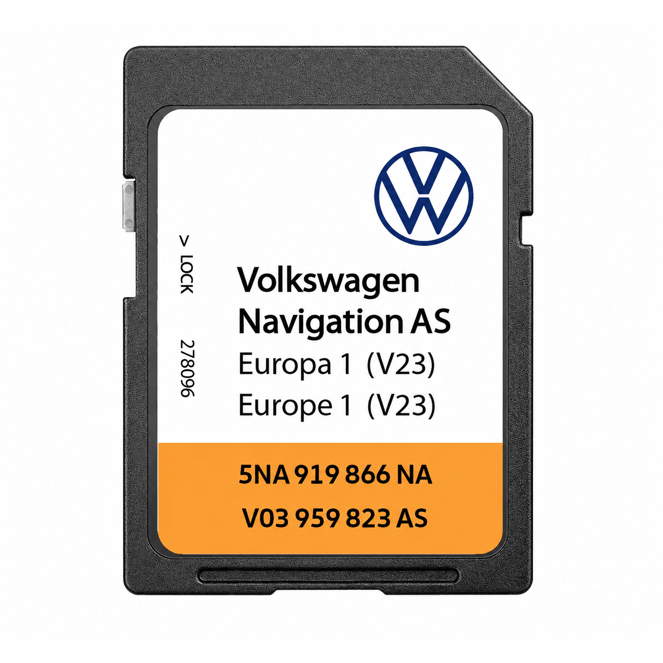 Volkswagen V23 (AS) 2026/27 Navigation SD Card 5NA 919 866 NA - SatNavHub