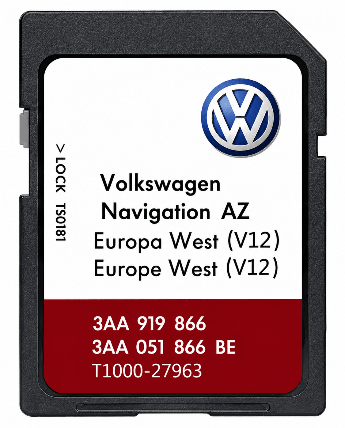 VW V12 (AZ) Amundsen+ RNS315 Sat Nav SD Card Map Update UK & Europe - SatNavHub